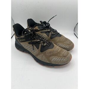 Freedom Industries Mens‎ Tan Black Mesh Athletic Trail Running Shoes Size 14